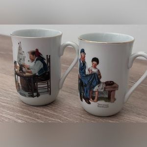 Norman Rockwell|Museum|QTY 2|For A Good Boy‎ & The Lighthouse Keepers Daughter